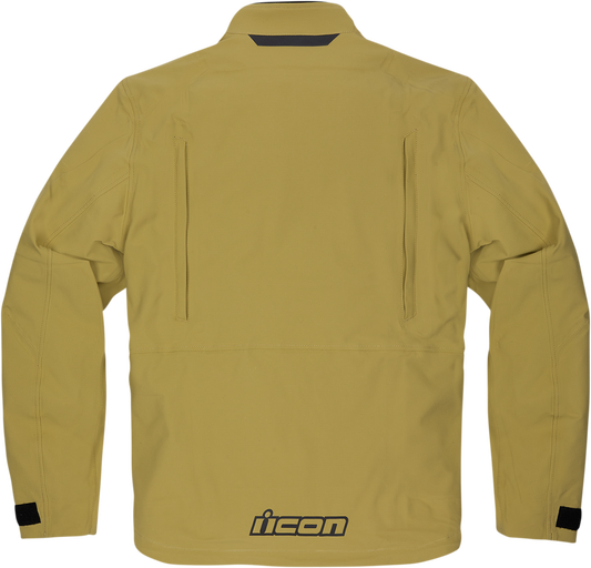 ICON Stormhawk Jacket CE - Tan - Medium 2820-5360