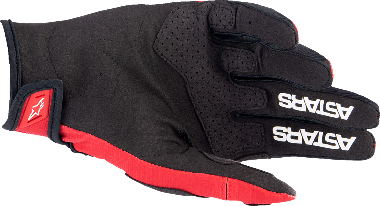 ALPINESTARS Techstar Gloves - Warm Red/Black - Large 3561023-3110-L