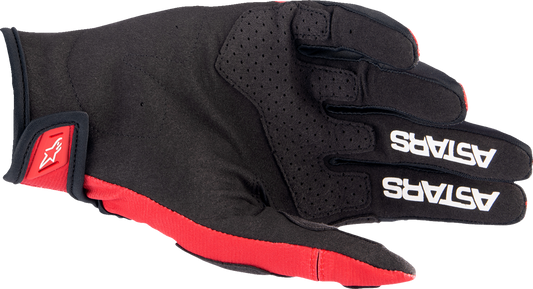 ALPINESTARS Techstar Gloves - Warm Red/Black - Large 3561023-3110-L