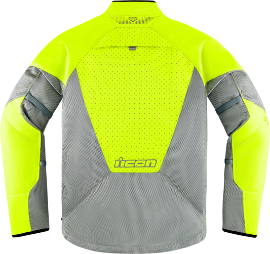 ICON Mesh AF™ Jacket - Gray/Hi-Vis - Large 2820-5946