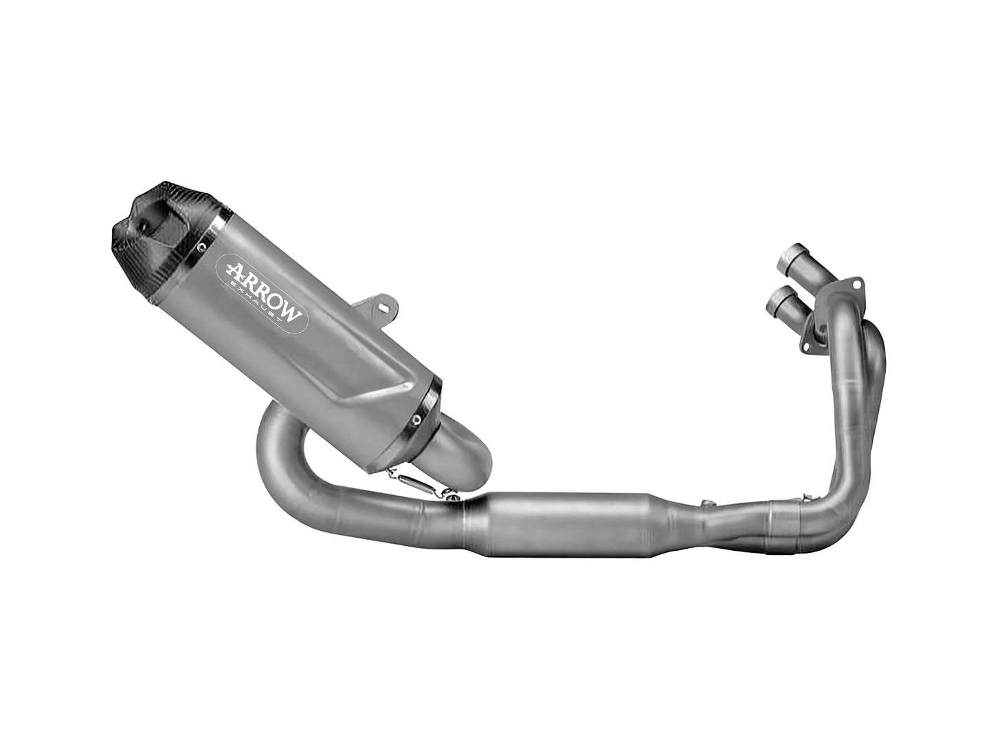 Arrow Kawasaki Ninja 650/Z650 '23/24 E5+ Full System With Icon Titanium Silencer - 77501pk