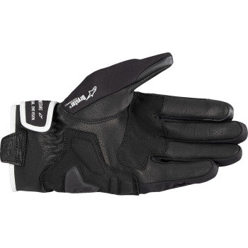 ALPINESTARS Glove Moblast Wp Blk/Wht 2xl 3520226-1340-2XL