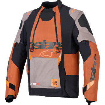 ALPINESTARS Jacket Halo Pro Ds Xf Lmntd Wlnt/Rust/Blk 4x 3200426-9279-4X