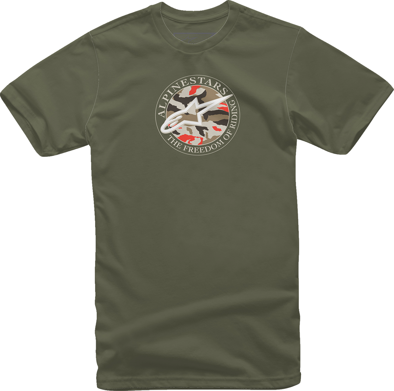 ALPINESTARS Dot Camo T-Shirt - Military - 2XL 121372660690XXL