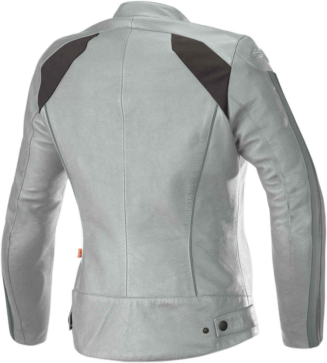 IN STOCK ALPINESTARS Stella Dyno v2 Jacket - Gray/Aqua - US 2 / EU 38 3112518-904-38 004025524 2813-0798