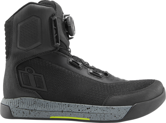 ICON Overlord™ Vented CE Boots - Black - Size 8 3403-1257