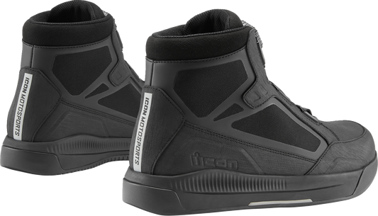 ICON Patrol 3™ Waterproof Boots - Black - Size 7 3403-1280