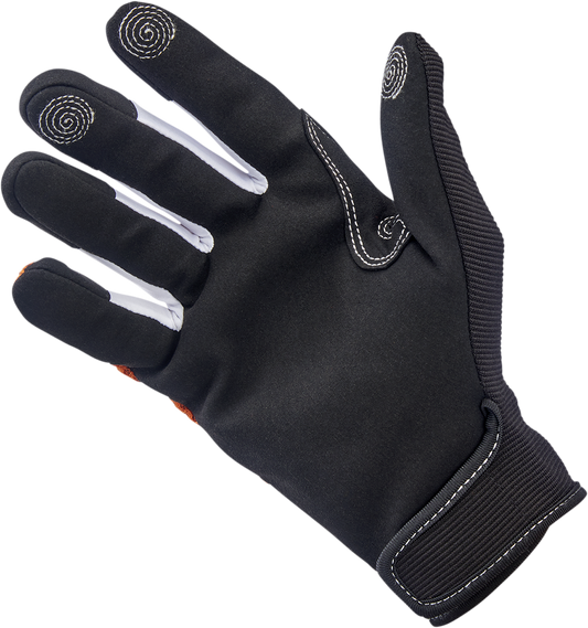 BILTWELL Anza Gloves - Orange - Medium 1507-0601-003