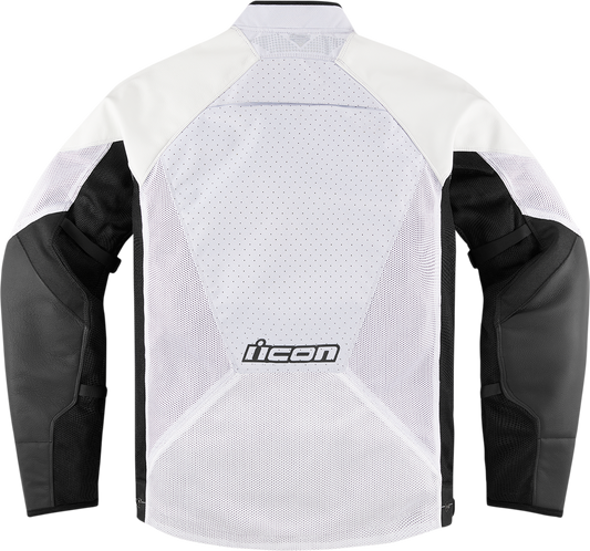 ICON Hooligan™ CE Jacket - White - Large 2820-5799
