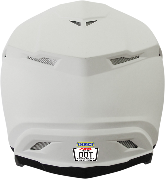 AFX FX-19R Helmet - Matte White - 2XL 0110-7062