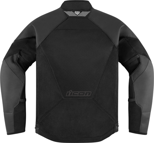 ICON Mesh AF™ Leather Jacket - Black - 2XL 2810-3901