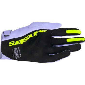ALPINESTARS Supertech MX Gloves - Lavender/Violet/Fluo Yellow - Medium 3560526-3151-M