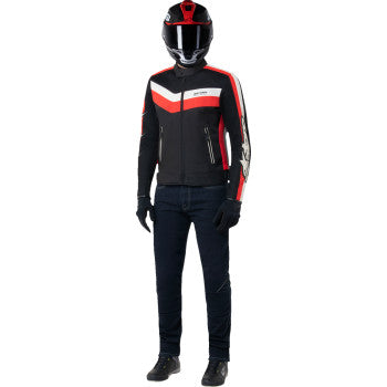 IN STOCK ALPINESTARS T-Dyno Air Jacket - Black/Bright Red - 2XL 3301725-1486-2X