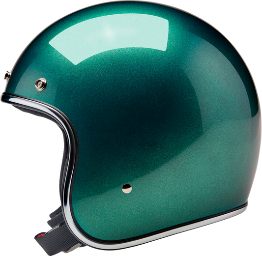 BILTWELL Bonanza Helmet - Metallic Catalina Green - 2XL 1001-358-206