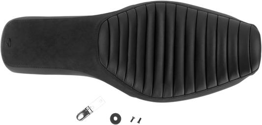 SADDLEMEN Profiler Tuck-n-Roll Seat - Black - Dyna '06-'17 806-04-148