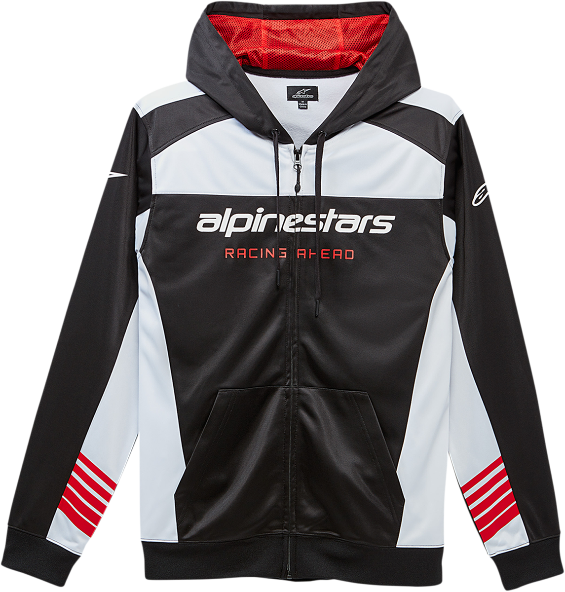IN STOCK ALPINESTARS Sessions II Hoodie - Black/White - Large 1230531001020L