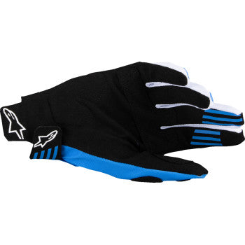 ALPINESTARS Techstar MX Gloves - Black/Blue - Small 3560125-17-S