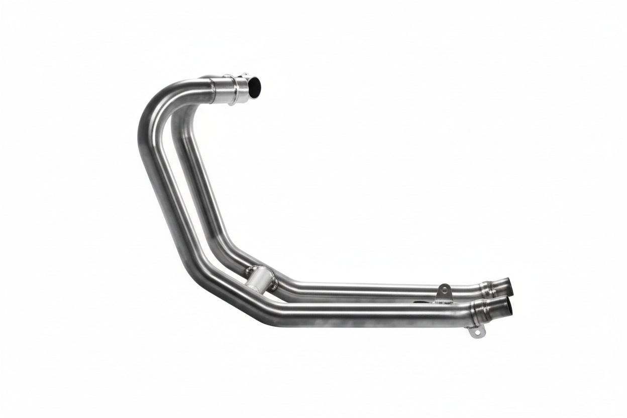 IN STOCK Arrow 71664mi Triumph Thruxton/Speed Twin 1200/1200r Stainless Steel Coll. Without Cat For Original And Arrow Silencers