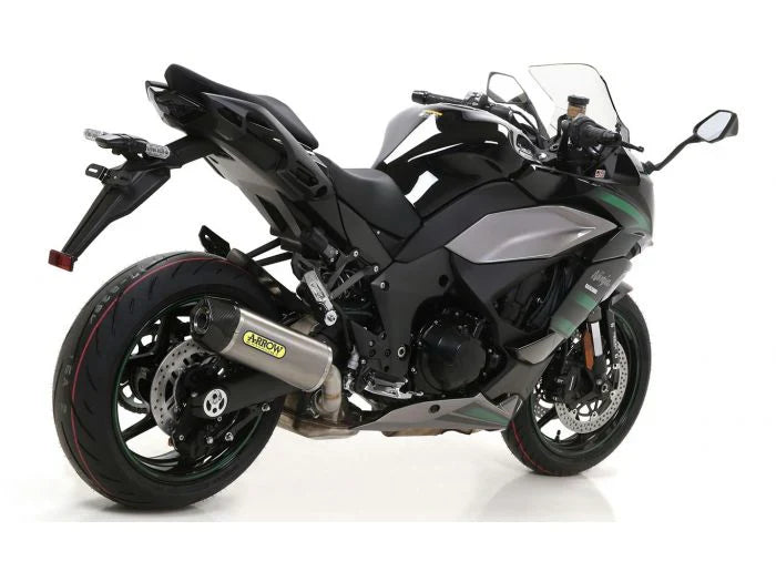 71914PK Arrow Indy Race Titanium Slip-on Exhaust for Kawasaki Ninja 1000SX 2020-2025