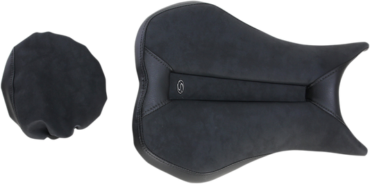 SADDLEMEN Gel Channel Sport Seat - Black - 675R 0810-T129