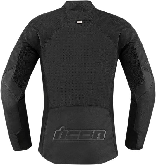 ICON Women's Hooligan Perf Jacket - Stealth - XL 2822-1333