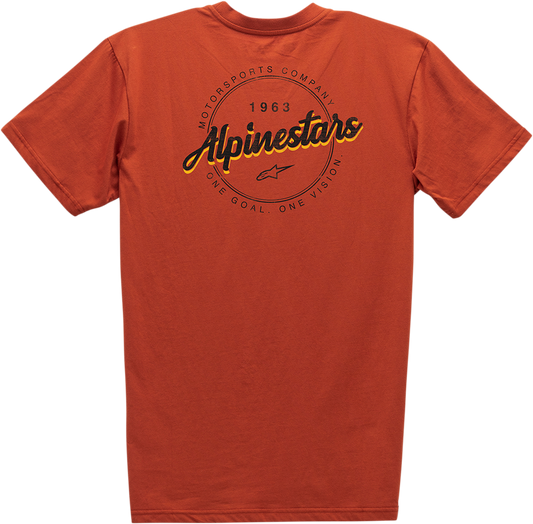 ALPINESTARS Turnpike Premium T-Shirt - Coral - Large 12117400746L