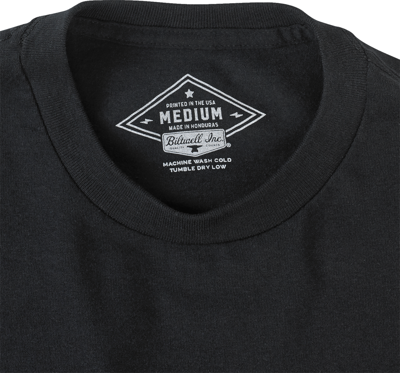 BILTWELL Buggy T-Shirt - Black - Small 8101-071-002