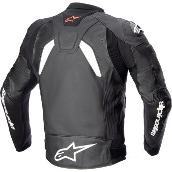 ALPINESTARS GP Plus R v4 Leather Jacket - Black/White - US 38 / EU 48 3100524-12-48