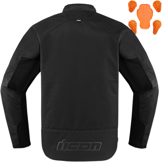 ICON Hooligan Perf Jacket - Stealth - XL 2820-5278