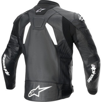 ALPINESTARS GP Plus R v4 Airflow Leather Jacket - Black/White - US 48 / EU 58 3100624-12-58