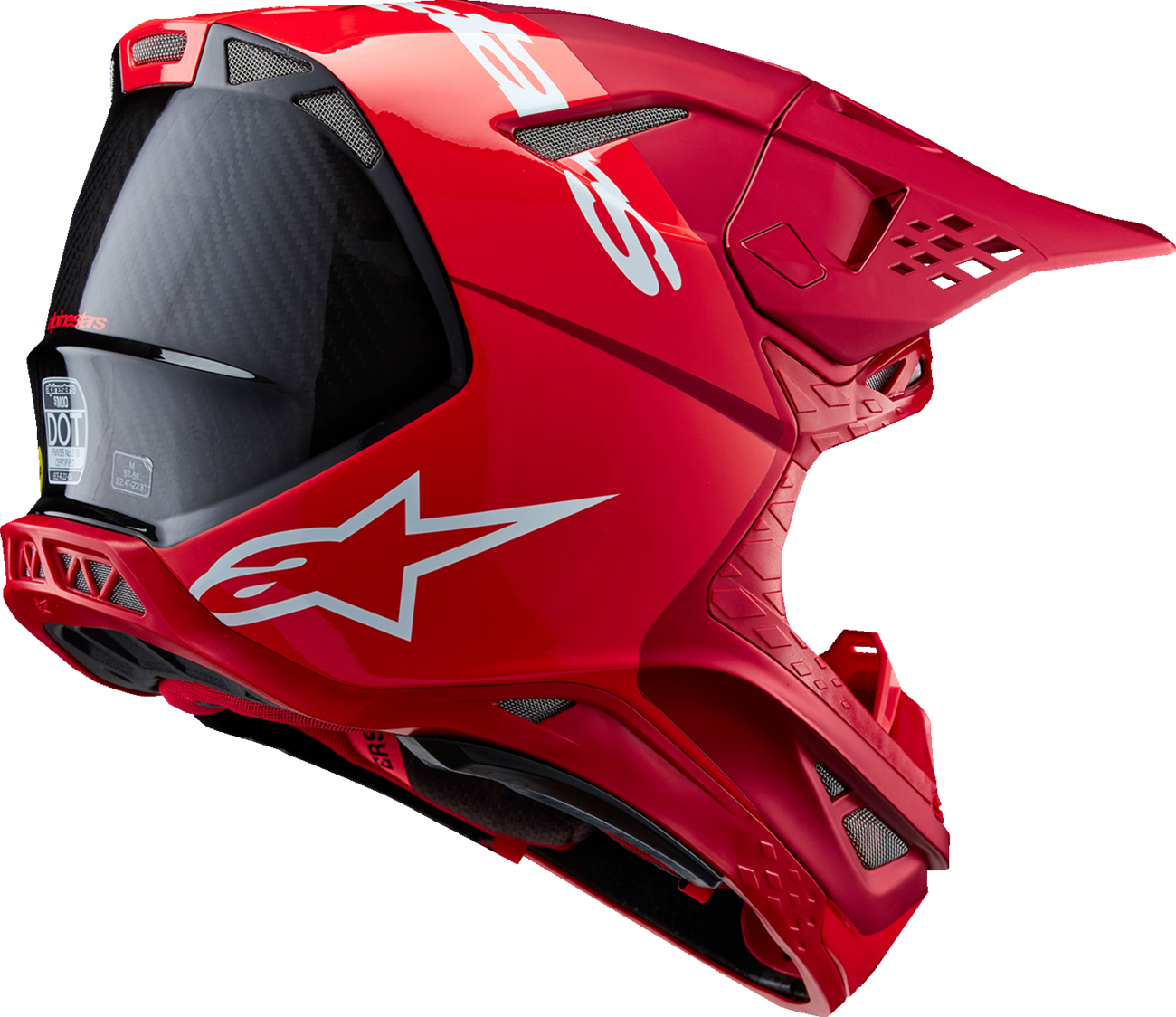 ALPINESTARS Supertech M10 Helmet - Flood - MIPS® - Red Fluo/Red - XL 8301023-3003-XL