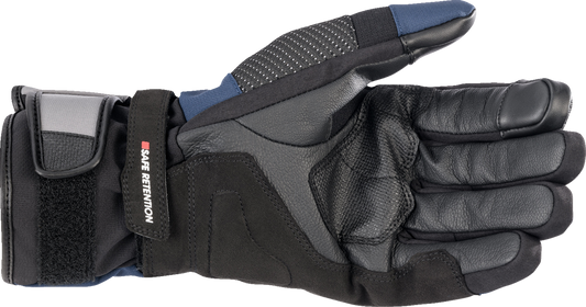ALPINESTARS Andes V3 Drystar® Gloves - Black/Dark Blue - 3XL 3527521-1267-3X