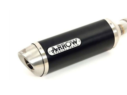 71846AON Arrow Race-Tech Exhaust, Aluminum Dark for Suzuki SV650 2016-2024