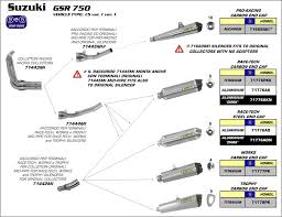 71776XKI Arrow GSR 750 11-16/GSX-S 750 17-25 Homologated Steel X-Kone Silencer With Carbon End Cap + Link Pipe For Original And Arrow Collec. 71776xki