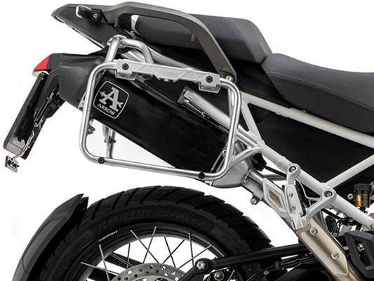 72503VAN Arrow Veloce Slip-on Exhaust, Dark for Triumph Tiger 1200 (2022-) (With Side Cases)