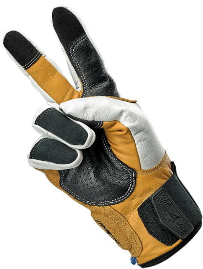 BILTWELL Belden Gloves - Cement - Small 1505-0409-302