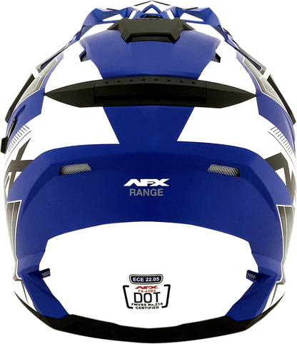 AFX FX-41 Helmet - Range - Matte Blue - Small 0140-0071