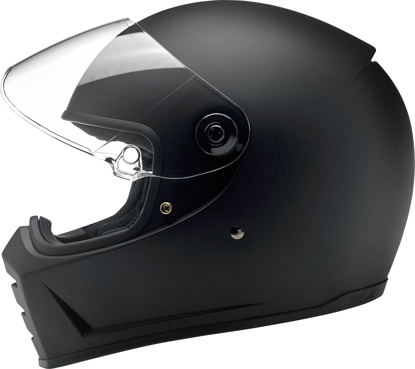 BILTWELL Lane Splitter Helmet - Flat Black - Small 1004-201-102