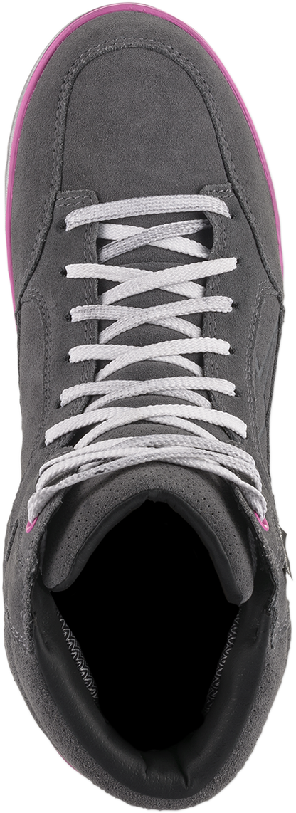 ALPINESTARS J-6 Waterproof Women's Shoes - Gray/Pink - US 11.5 2542220909512