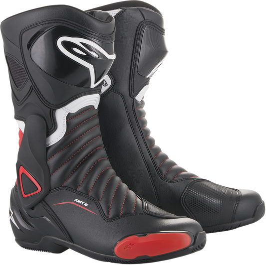 ALPINESTARS SMX-6 v2 Boots - Black/Red - US 10.5 / EU 45 22230171345