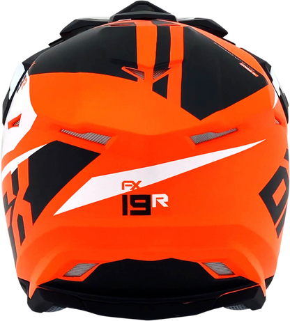 AFX FX-19R Helmet - Racing - Matte Orange - Small 0110-7083