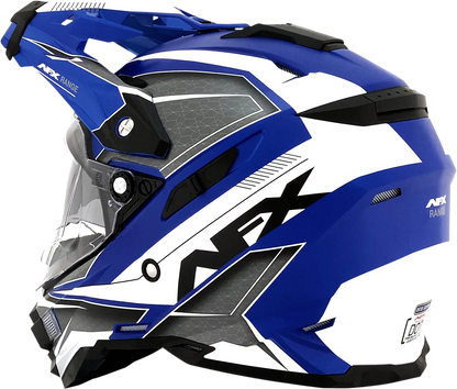 AFX FX-41 Helmet - Range - Matte Blue - Small 0140-0071