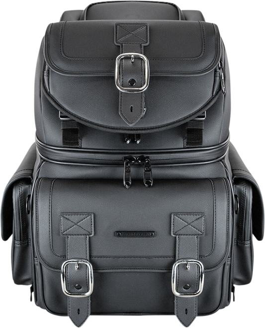 SADDLEMEN BR3400D Sissy Bar Bag - Black EX000972