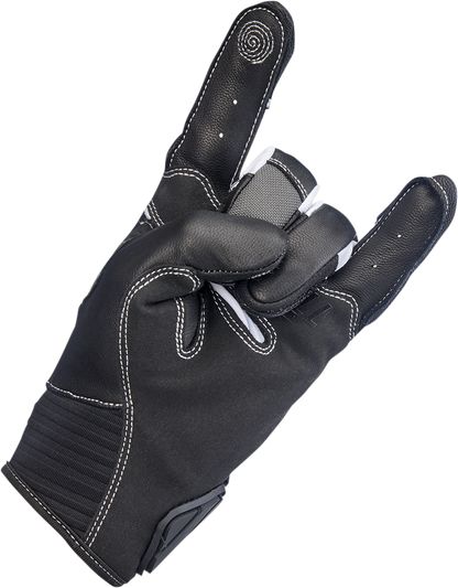 BILTWELL Bridgeport Gloves - Gray - Medium 1509-1101-303
