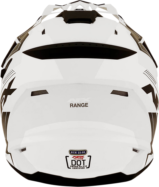 AFX FX-41 Helmet - Range - Matte White - Large 0140-0078