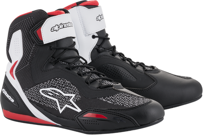 ALPINESTARS Faster-3 Rideknit® Shoes - Black/White/Red - US 13 2510319123-13