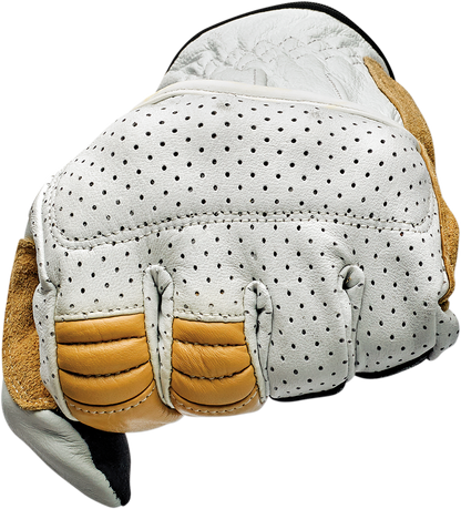 BILTWELL Borrego Gloves - Cement - Small 1506-0409-302