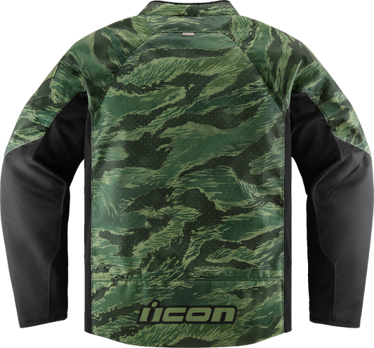 IN STOCK ICON Hooligan CE Tiger's Blood Jacket - Green - Medium 2820-6153