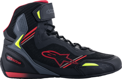 ALPINESTARS Faster-3 Rideknit® Shoes - Black/Red/Yellow - US 13 251031913613