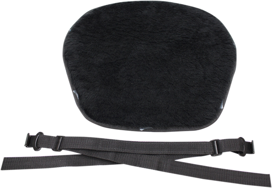 SADDLEMEN Pad - Seat - Breathable Fleece - Jumbo - Black BG990F